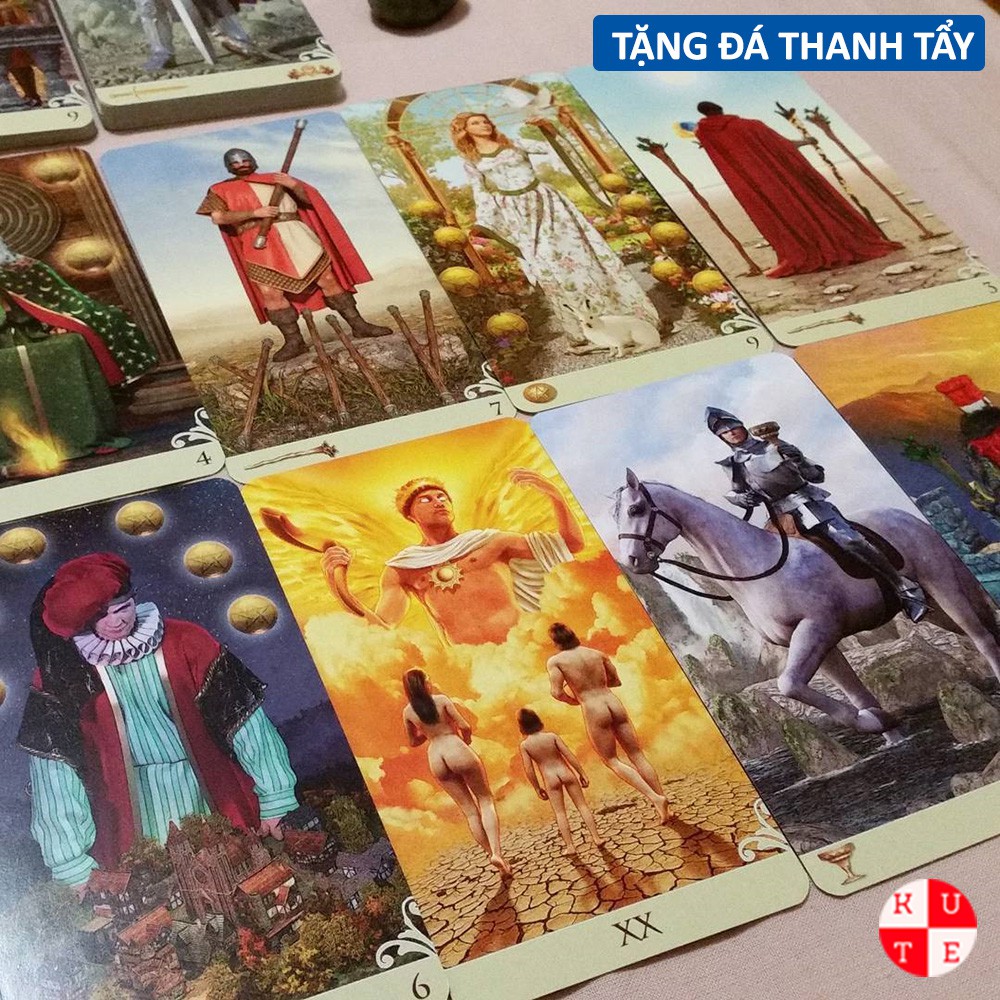 Bài Tarot ViceVersa 78 Lá Bài Tặng Đá Thanh Tẩy C40