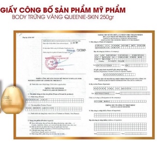 Kem Body Trứng Queenie