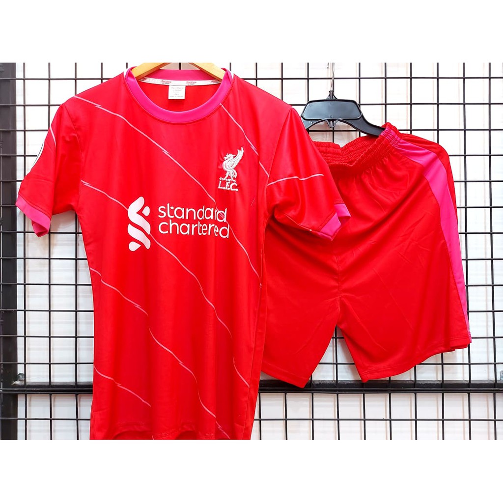 Bộ Áo Bóng Đá CLB LIVERPOOL Đỏ / 2021 - 2022