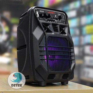 Loa Bluetooth Karaoke HOCO DS07 tặng kèm 1 micro có dây