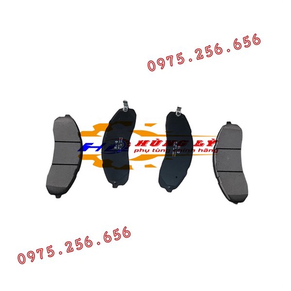 má phanh trước KIA-k3000 HIQ Đỏ (1 bộ 4 cái) phụ tùng ô tô phụ tùng Hùng Lỳ