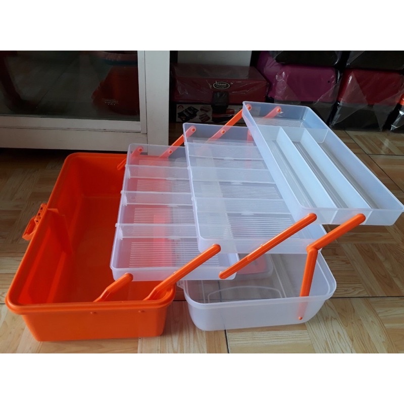 Thùng Đựng Đồ Làm Nail Và Đồ Trang Điểm Bằng Nhựa Cao Cấp