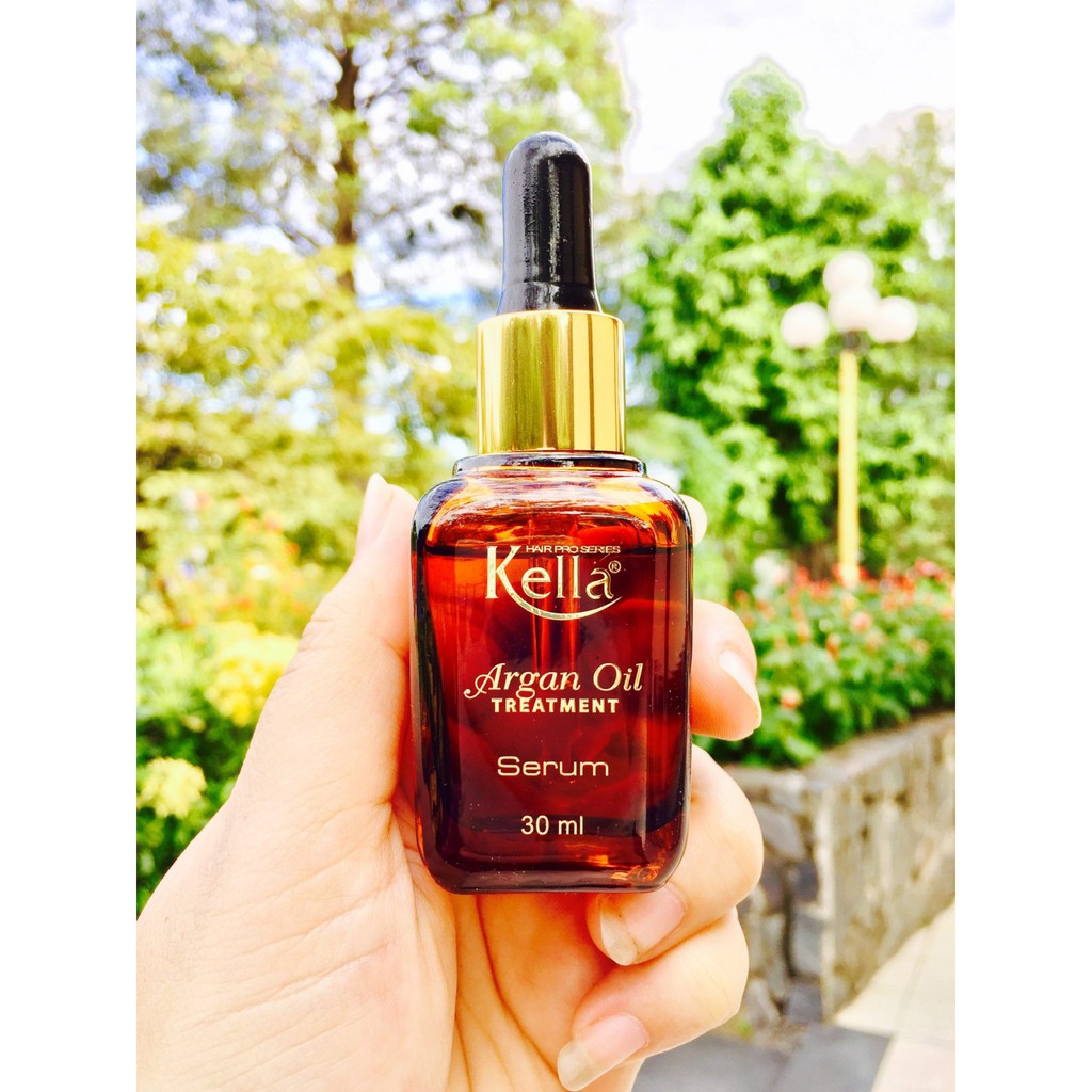 Tinh dầu phục hồi tóc Kella Argan Oil Treatment Serum 30ml