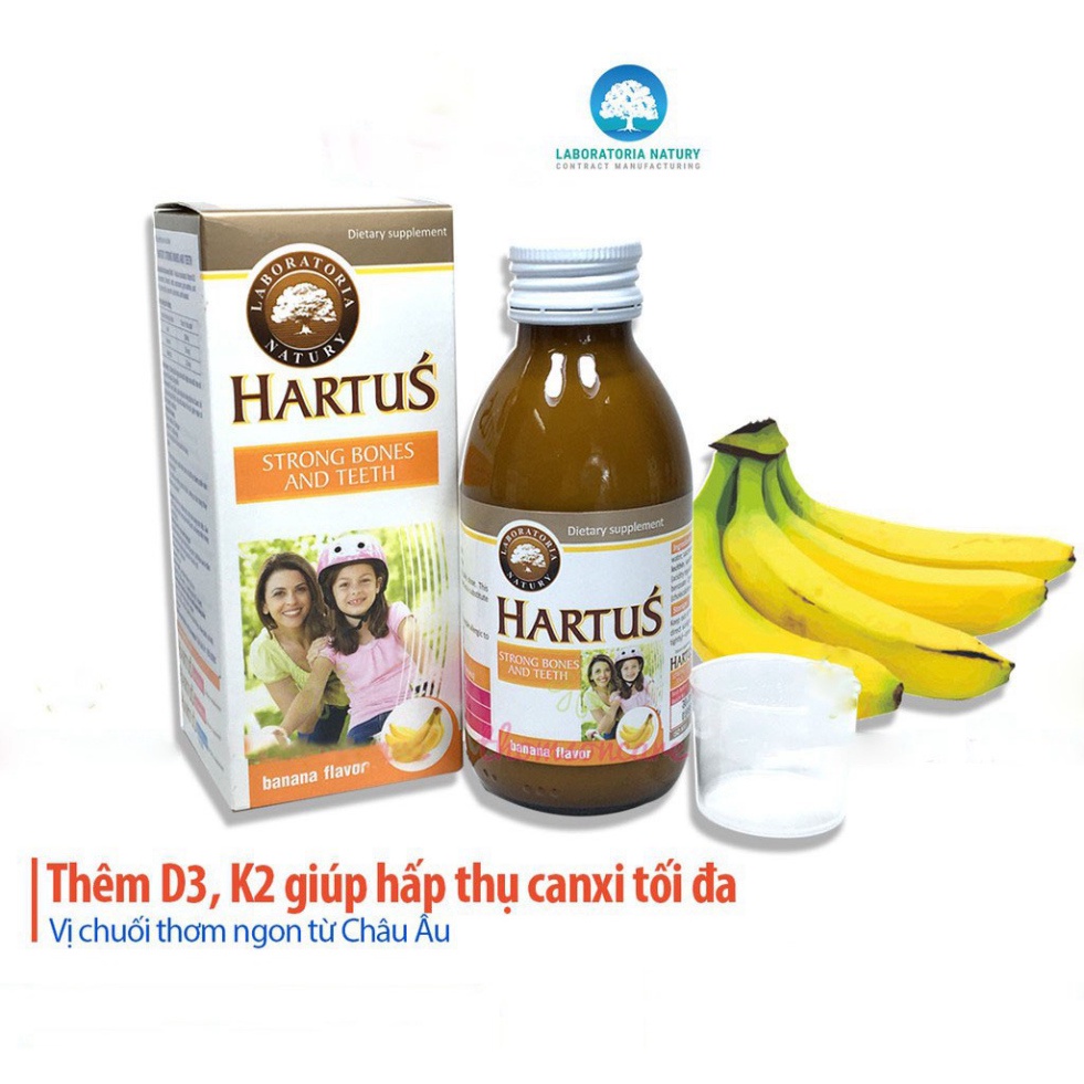 Canxi hartus Vitamin d3 k2 mk7 Canxi cho bé D3 cho trẻ sơ sinh Canxi nano Bổ sung canxi hữu cơ cho bé Tăng chiều cao .