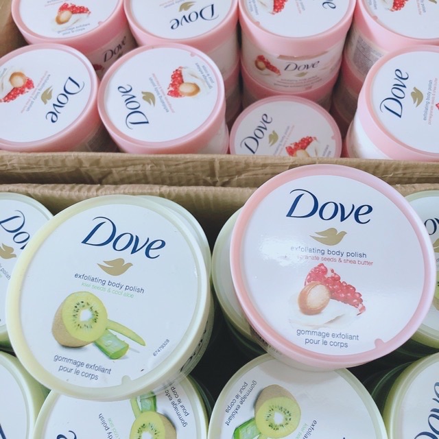 Tẩy tế bào chết Dove Exfoliating Body Polish - Hủ 298g