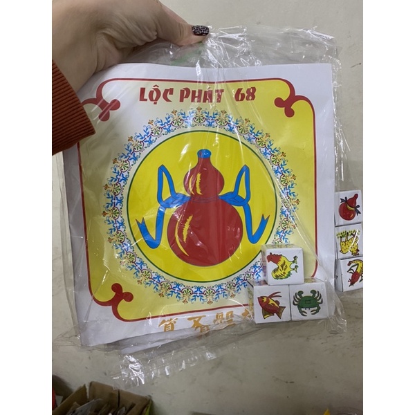 Bộ Bầu Cua Cá Cọp Tôm Cá