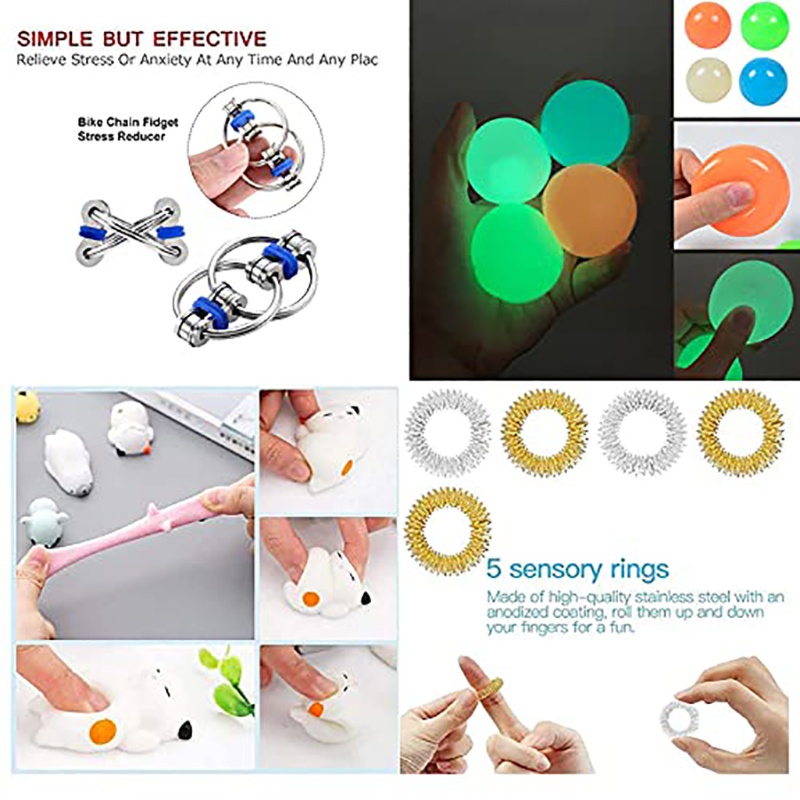 1 Set Đồ Chơi Fidget Spinner HìNh ĐậU Mini Vui NhộN Cho Bé