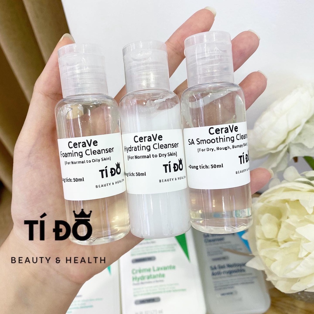 CERAVE -Sữa rửa mặt các loại