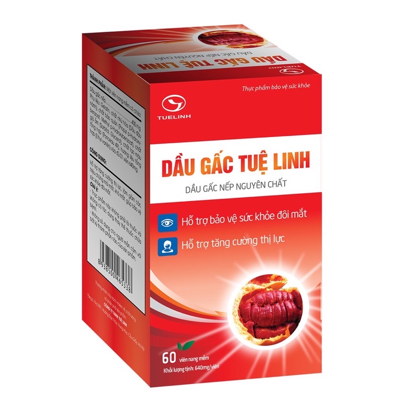 ✅ Dầu Gấc Tuệ Linh - Hỗ trợ bảo vệ sức khoẻ đôi mắt và tăng cường thị lực