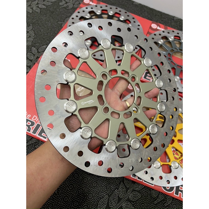 Dĩa Brembo 12 nút V2 khoen inox 267mm