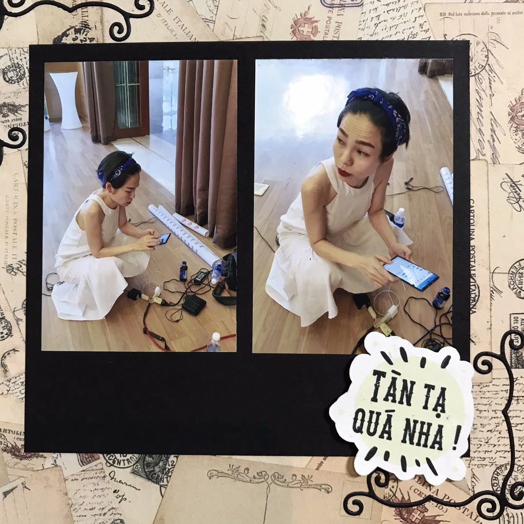 Scrapbook Album ảnh handmade cho Bé Gái