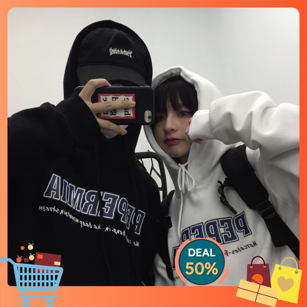 Áo hoodie nam nữ PEPPER samseyo | BigBuy360 - bigbuy360.vn