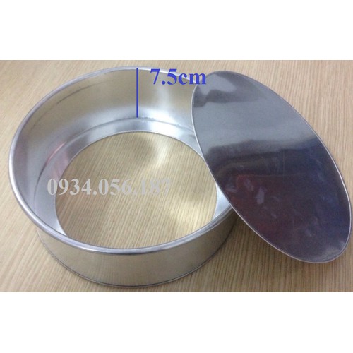 Khuôn tròn đế rời 16, 18, 20, 22, 24, 26, 28, 30cm