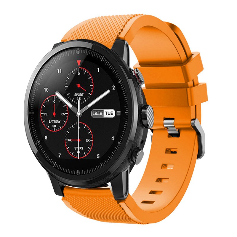 Dây Silicone Thay Thế Cho ĐồNg Hồ Đeo Tay Thông Minh Huami Amazfit Stratos 2 / 2s / 3 Samsung Gear S3 Frontier / Classic 22mm