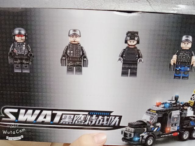 Lego xếp hình thông minh swat sembo block