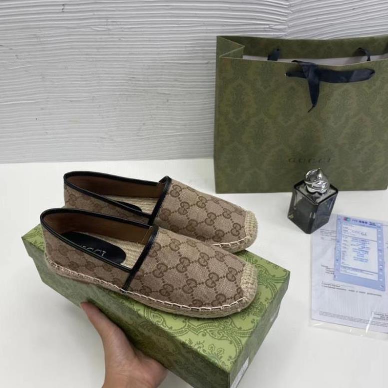 Giầy Slip On Cói Gucci Full Size 35-39