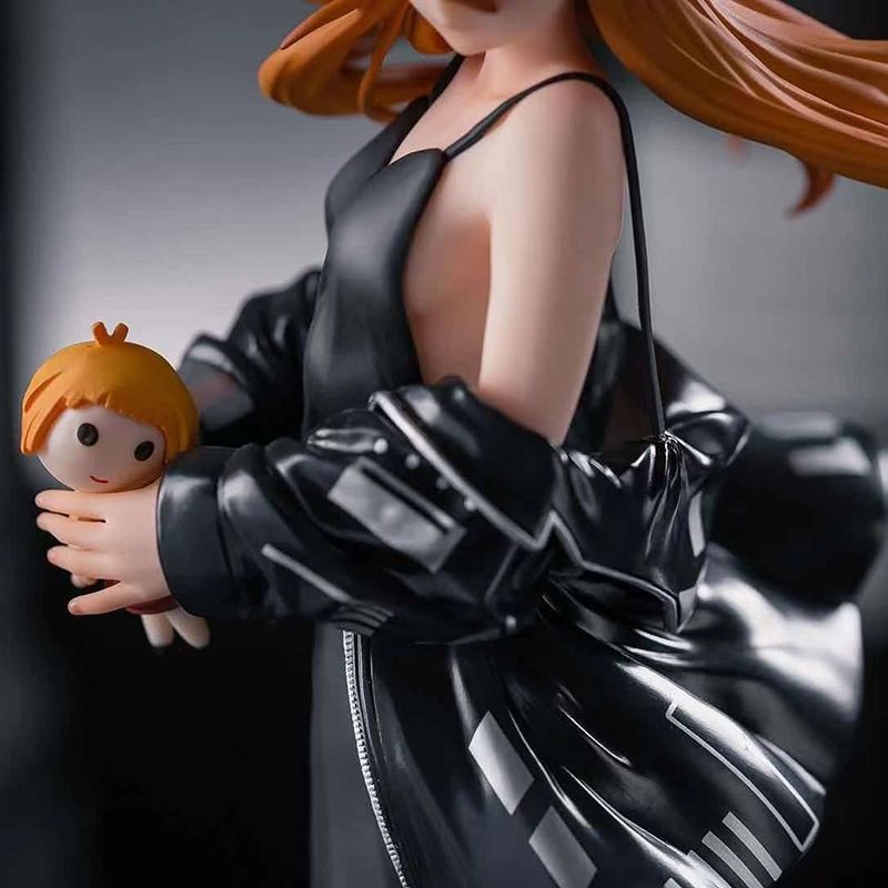 Mô Hình Nhân Vật Asuka Langley Soryu Shikinami Asuka Bằng PVC Cao 23cm Có Thể Tháo Rời