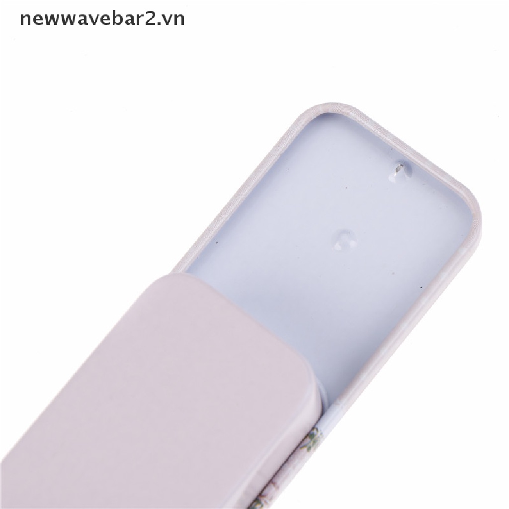 [newwavebar] Hộp Sắt Hình Chữ Nhật Có Nắp Trượt Đựng Thuốc Cưới