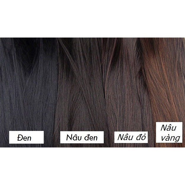 Tóc Giả Nữ Đẹp💖𝑭𝑹𝑬𝑬𝑺𝑯𝑰𝑷💖Tóc Kẹp Chữ U Xoăn Ngắn 40cm