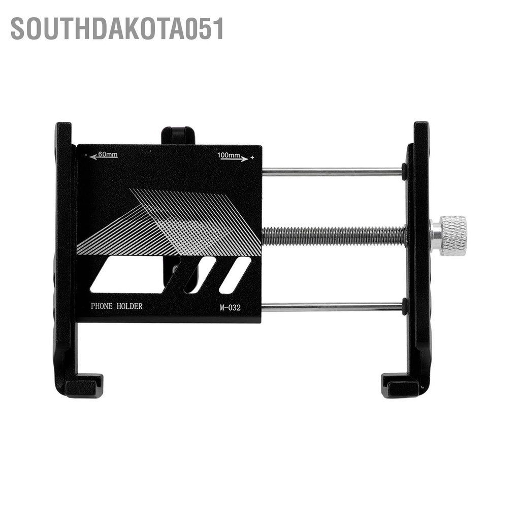 Southdakota051 MEROCA Giá đỡ điện thoại di động cho xe đạp bằng nhôm Xoay 360 ° Tay lái Xe leo núi