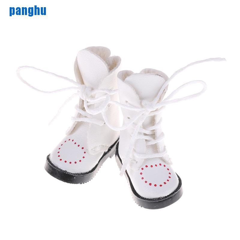 Giày Boot Da PU Thời Trang Cho Búp Bê Tỉ Lệ 1 / 8