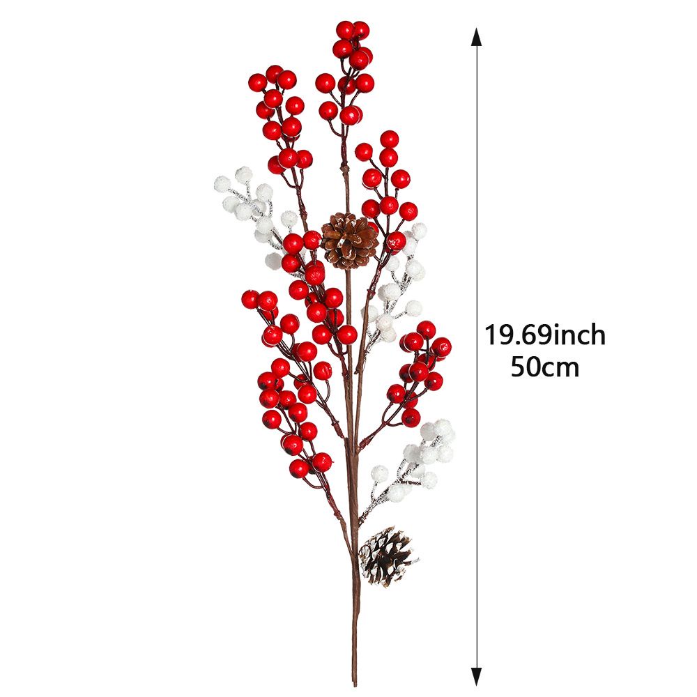 Nhánh Cây Thông/Quả Thông Nhân Tạo Độc Đáo Trang Trí Tiệc Giáng Sinh DIY