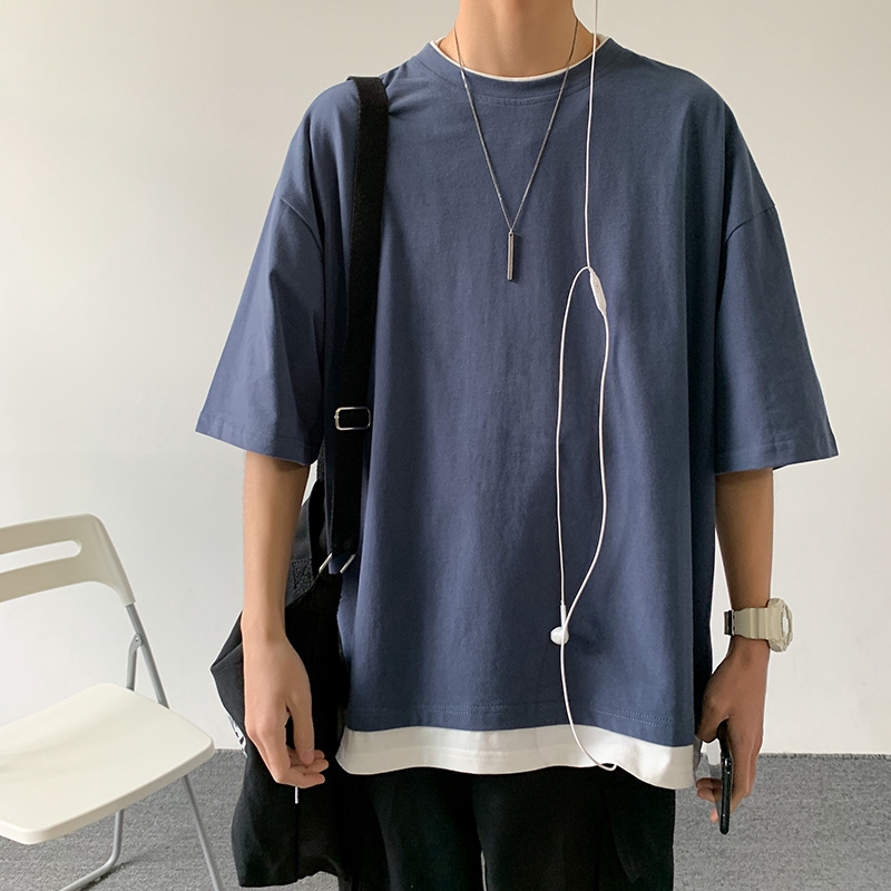 Áo Thun Tay Ngắn Phong Cách Hong Kong Cá Tính | BigBuy360 - bigbuy360.vn