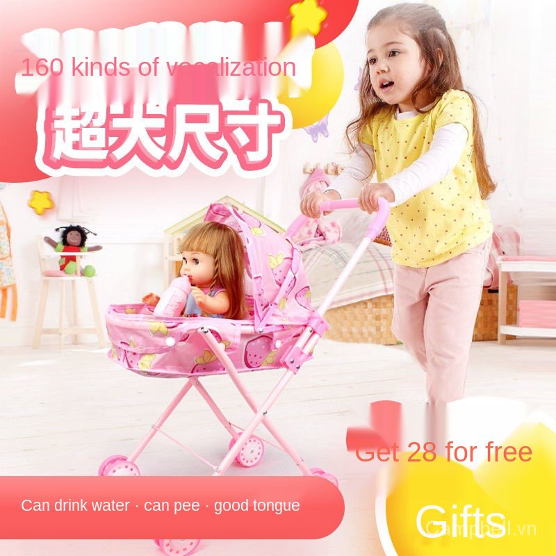 Xe Đẩy Em Bé Đồ Chơi Có Âm Thanh Vui Nhộn Cho Bé