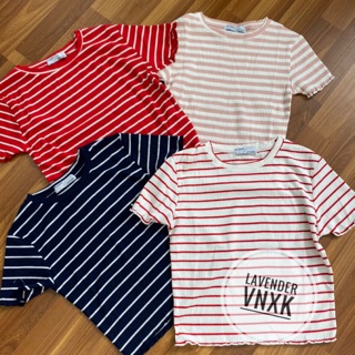 ÁO THUN LỬNG KẺ SỌC PULL BEAR