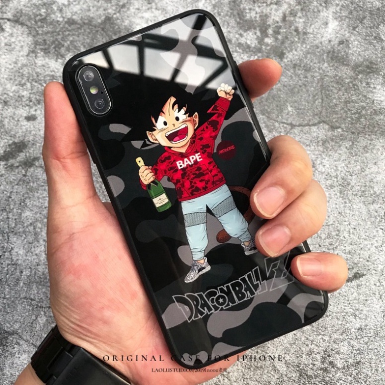 Ốp lưng iphone 6, 7, 8 Plus, X, XS, XR, XSMAX, 11, 11PRO, 11 PROMAX, 12, 13 PROMAX SÔ GÔ KU BẰNG KÍNH PKVN