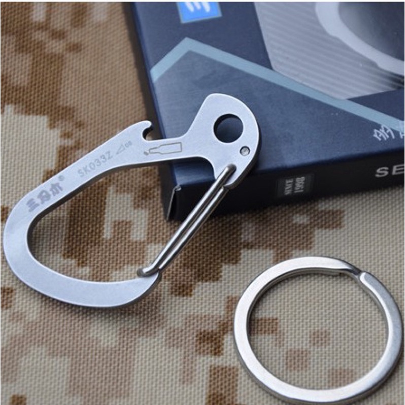 Móc khoá đa năng thép không gỉ siêu bền