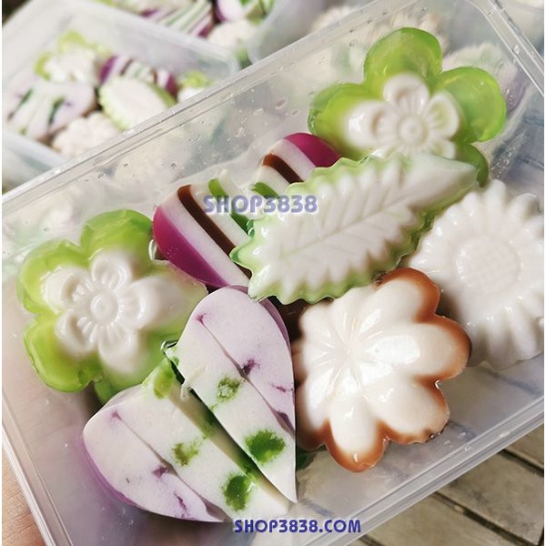 Bộ 30 Khuôn Làm Bánh Bò, Bánh Tart Trứng, Thạch Rau Câu Nhiều Kiểu