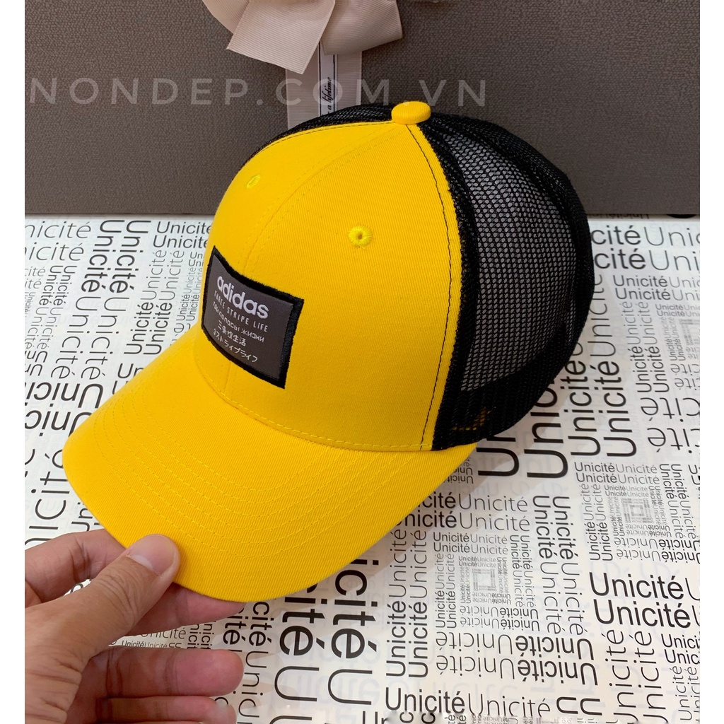 Mũ Lưỡi Trai, Mũ Thời Trang Adidas phối lưới - phong cách unisex