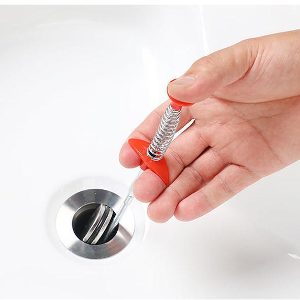 Cây Gắp Rác Thông Cống Siêu Tiện Lợi, Que Móc Rác Thần Thánh Thông Tắc Bồn Cầu No.101201