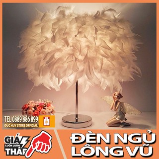 Đèn ngủ để bàn lông vũ sang trọng - Đèn ngủ cho mọi gia đình