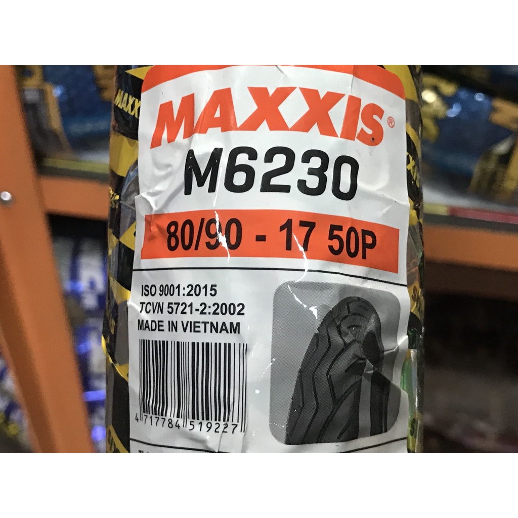Vỏ lốp xe máy Maxxis 3D 6230 6002 6234 70/90-17 80/90-17 100/70-17 110/70-17 120/70-17