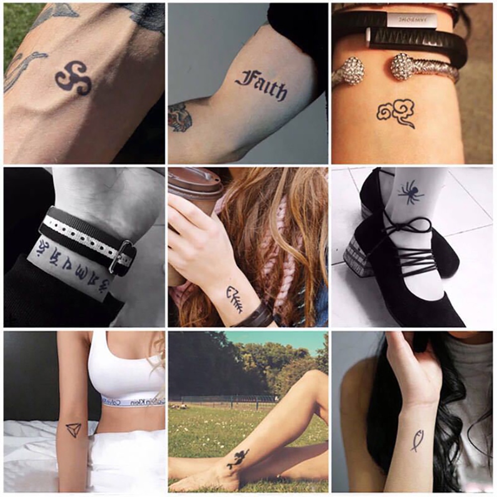 Miếng Dán Hình Xăm Bán Vĩnh Viễn Đến 15 Ngày Hiệu SHOWMESTYLE