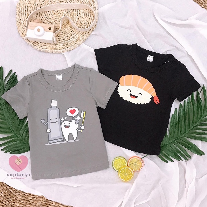 Áo phông trẻ em FatherCare Cộc tay - Bé trai (FORM NHỎ)