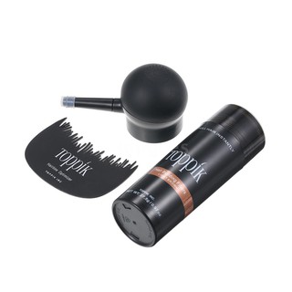 T&G 3pcs/set Hair Thickening Kit 27.5g Hair Building Fibers & Hairline Optimizer Comb & Hair Fibers Spray Applicator