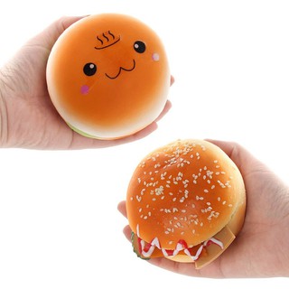 Đồ Chơi Squishy Dẻo Hình Bánh Hamburger 10Cm