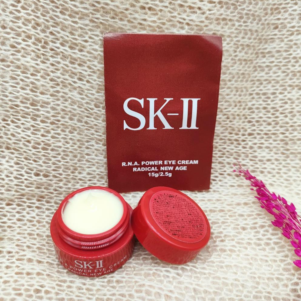 Xả hàng bán lỗ - Kem mắt SK II cận date - phục hồi da vùng mắt chảy xệ 2.5g Chống nhăn , giảm thâm hiệu quả