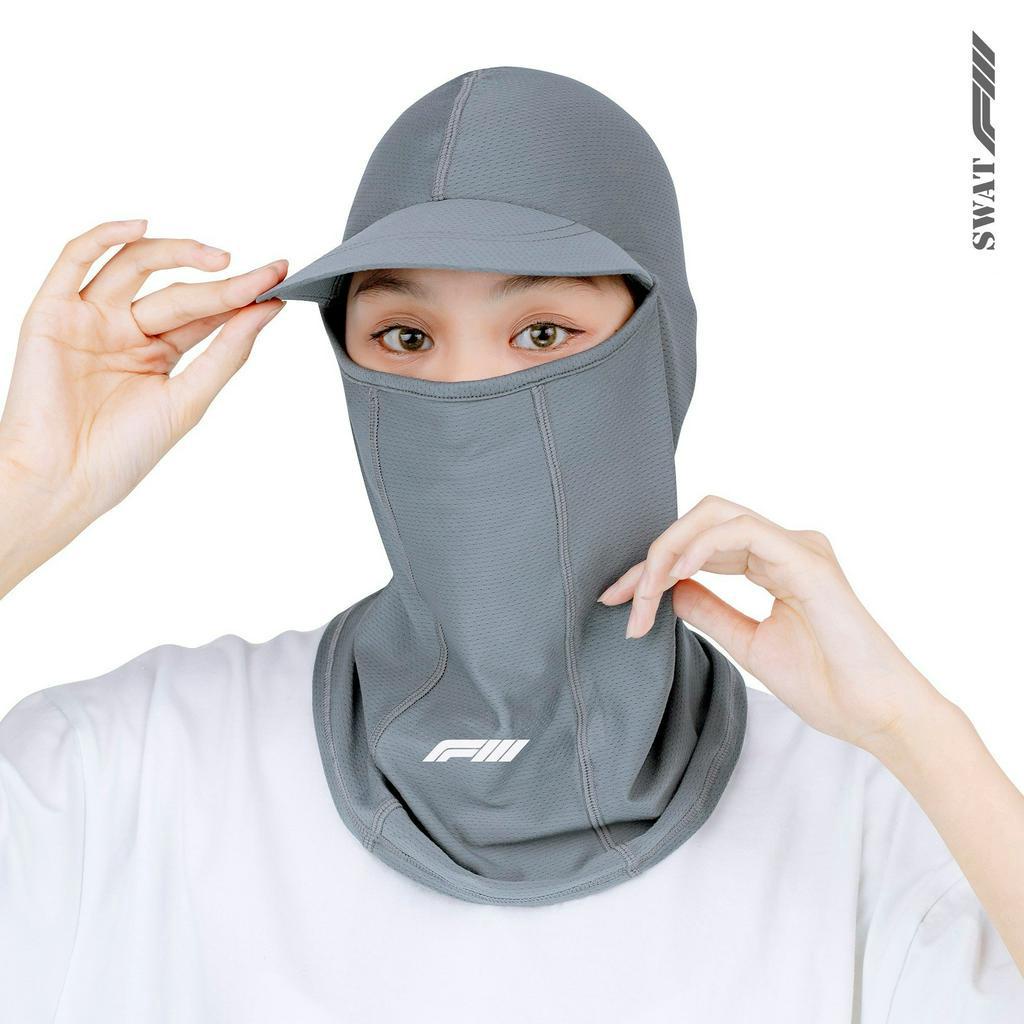 Khăn trùm đầu SWAT FIII có vành rộng vải thoáng khí, logo phản quang, chống nắng cho hoạt động ngoài trời - nhiều màu