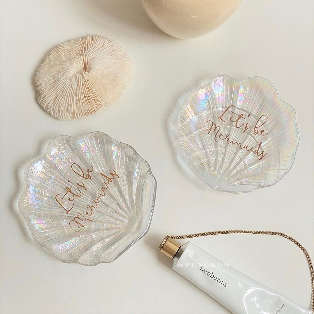 Dĩa đựng hình vỏ sò độc đáo