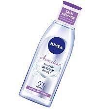 Nước Tẩy Trang NIVEA Cho Da Mụn NIVEA Acne Care Makeup Clear Micellar Water 200ml