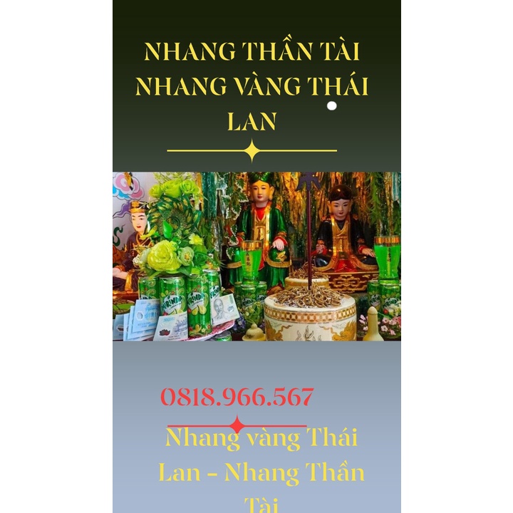 Nhang Vàng - Nhang Thần Tài