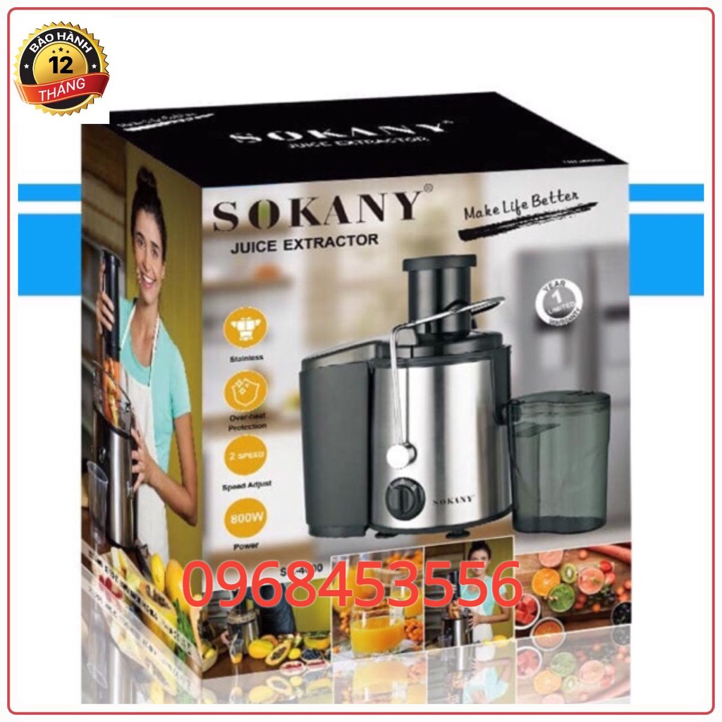 MÁY ÉP CHẬM SOKANY 4000