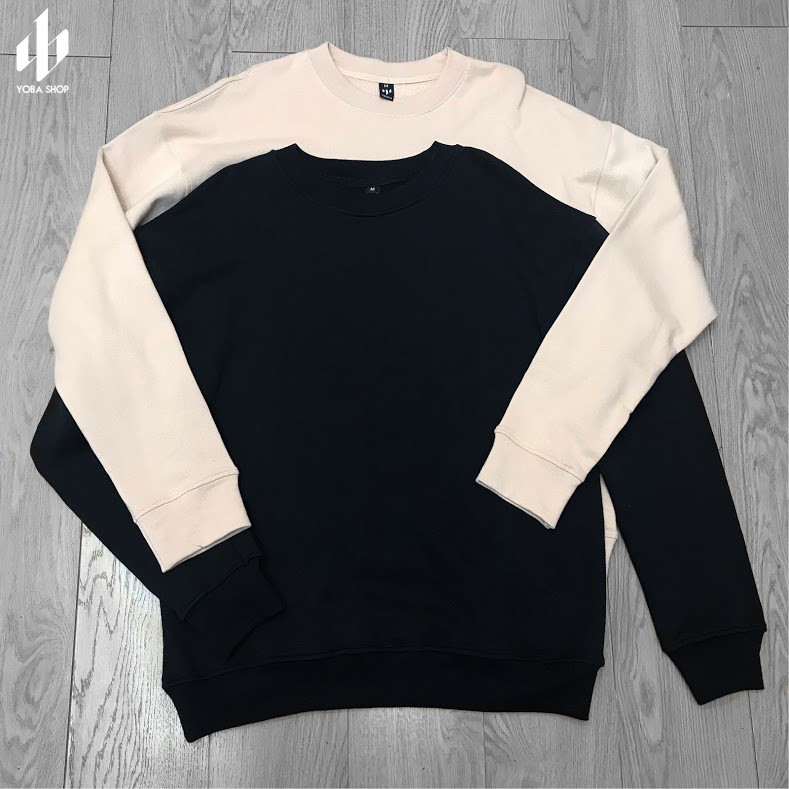 ÁO TAY DÀI SWEATER NỈ TRƠN ĐỦ MÀU (HÌNH THẬT 100%) | BigBuy360 - bigbuy360.vn