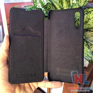 Bao da Nillkin Qin Galaxy A70 2019 có ngăn để thẻ chính hãng