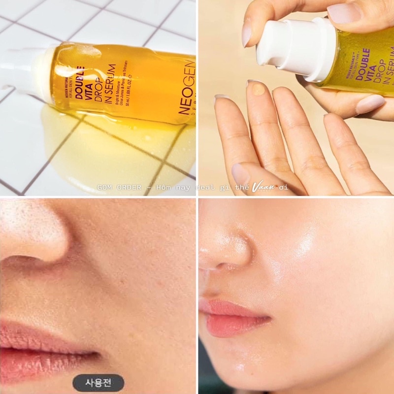 Tinh chất Neogen Double Vita Drop in Serum 50ml