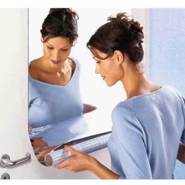 Gương dán tường loại đẹp dài 1m